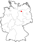 Karte Breese bei Wittenberge, Prignitz